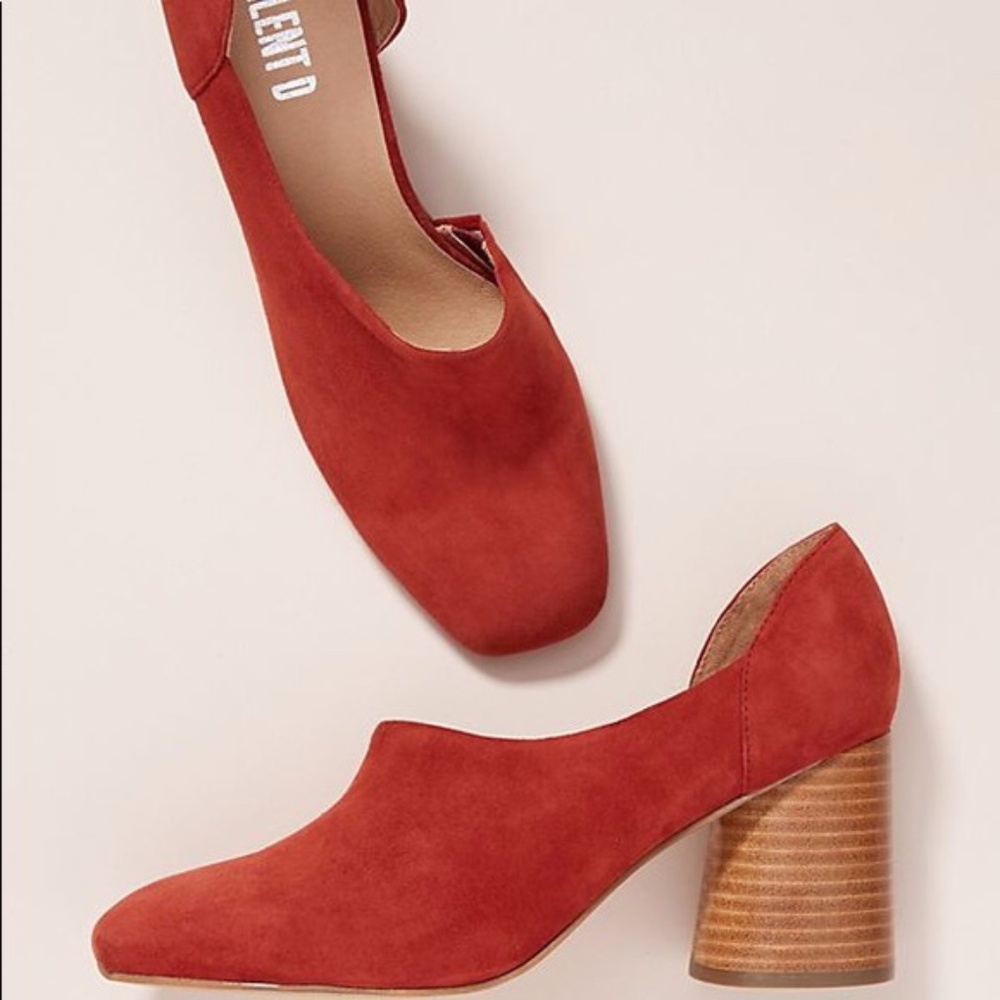 Anthropologie Silent D Noveltee Heels